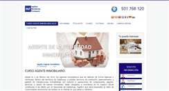 Desktop Screenshot of cursooficialinmobiliario.com